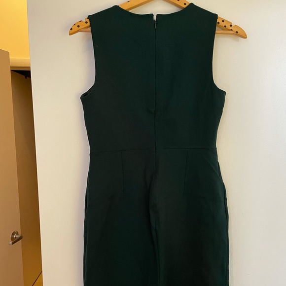 Forest Green Dress (Lands End) - Picture 2 of 3